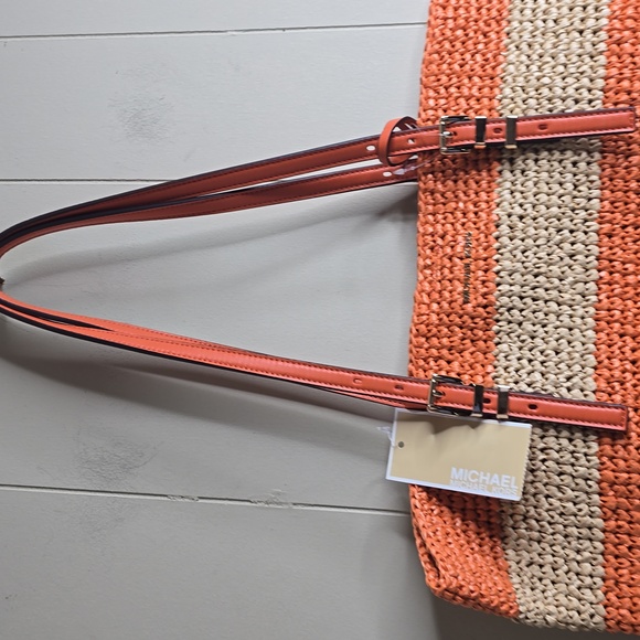 MICHEAL Micheal Kors Quinn Large North South Tote Bag Nwt - Picture 5 of 16